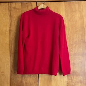Charter Club Cashmere Sweater in Rich Red
